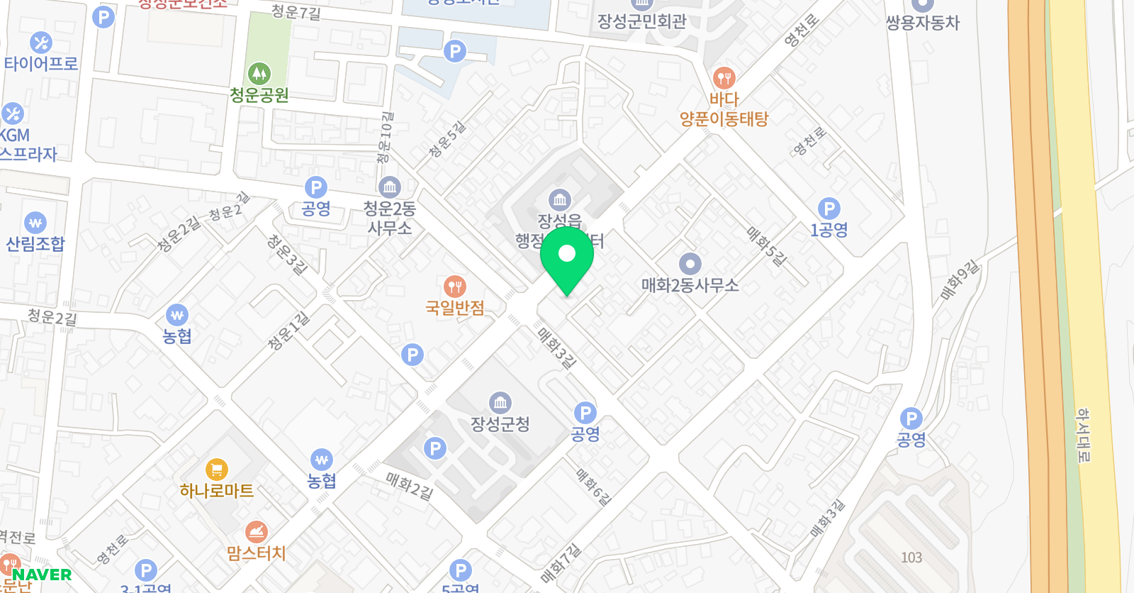 TOP리더스 루체테어 학원 위치