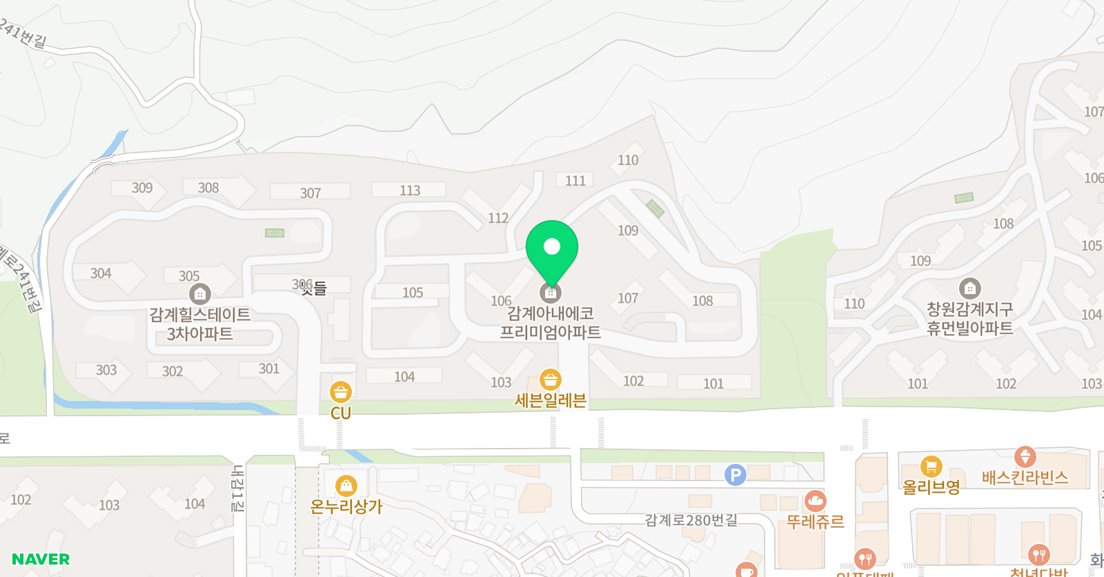 스마트 해법수학 수학교습소 덕산아내 위치
