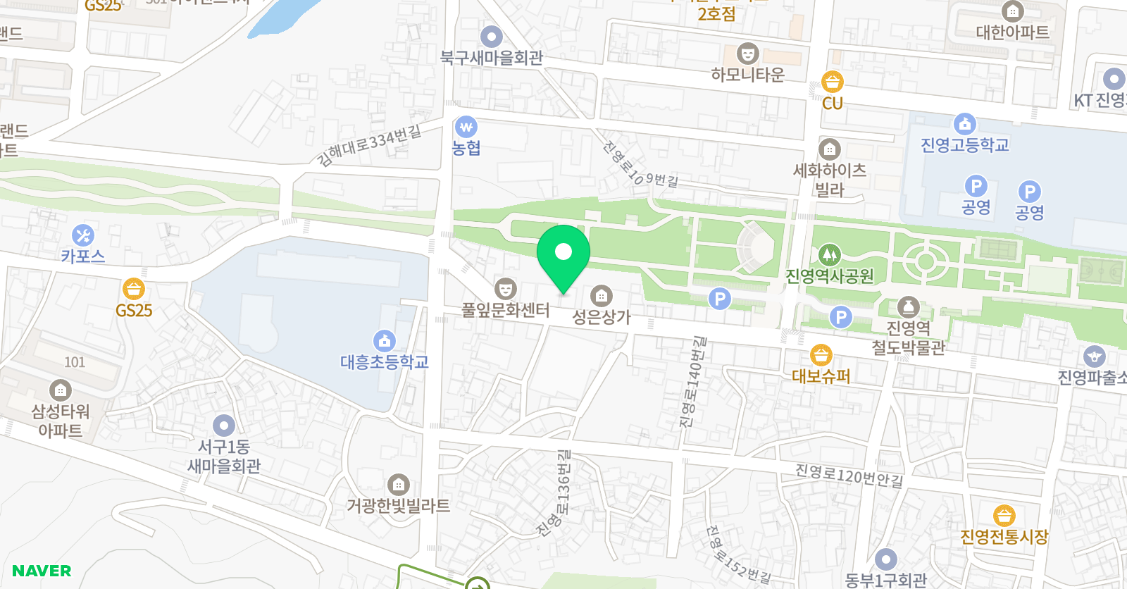 진 영어린이바둑교실 위치