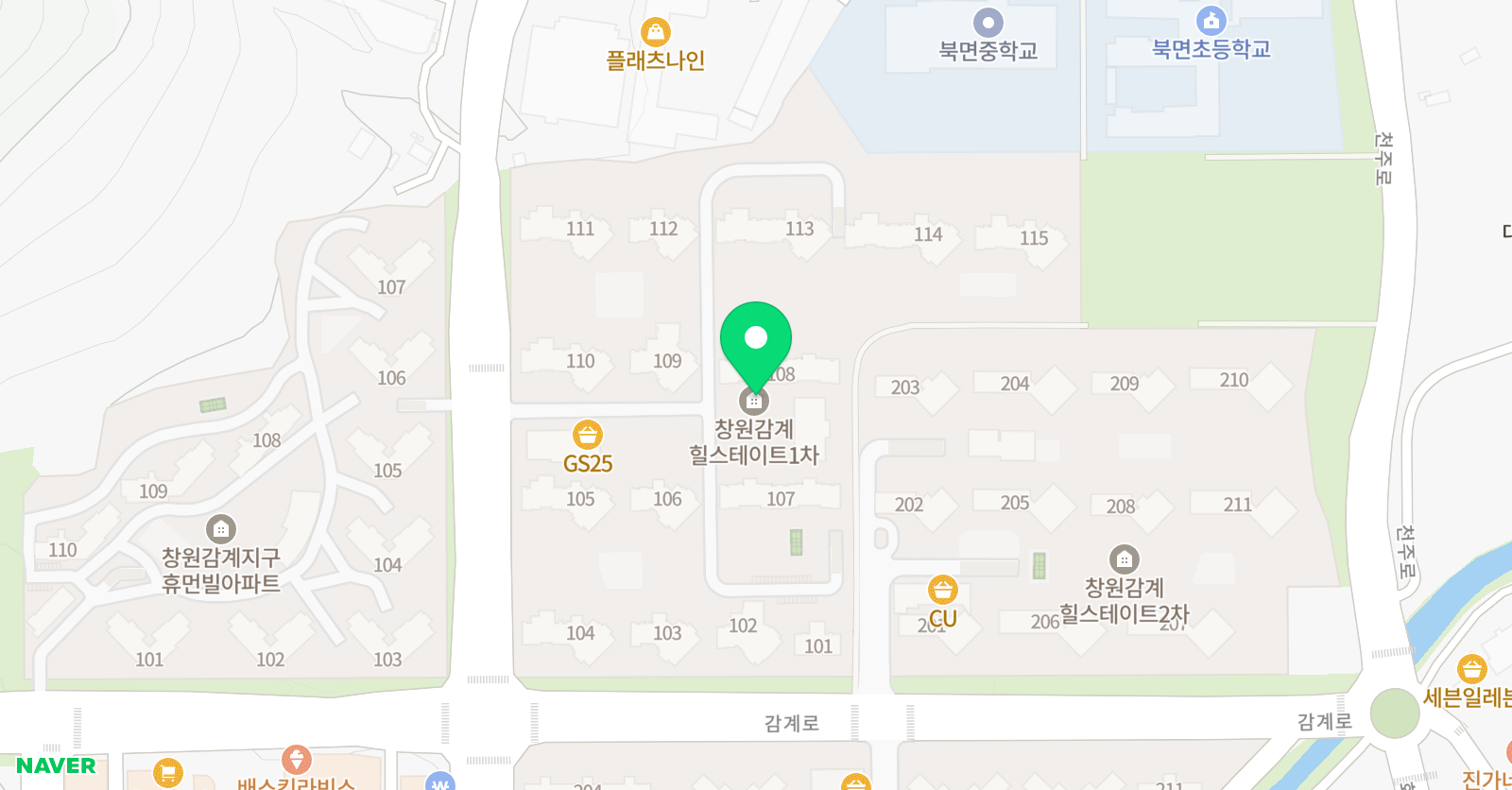 감계 아이스크림홈런 학습센터 위치