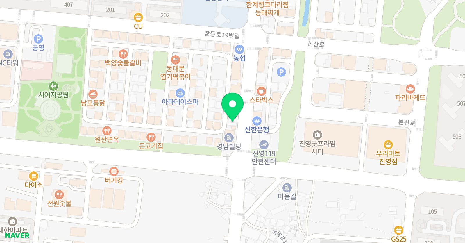 엘리트 학원 위치