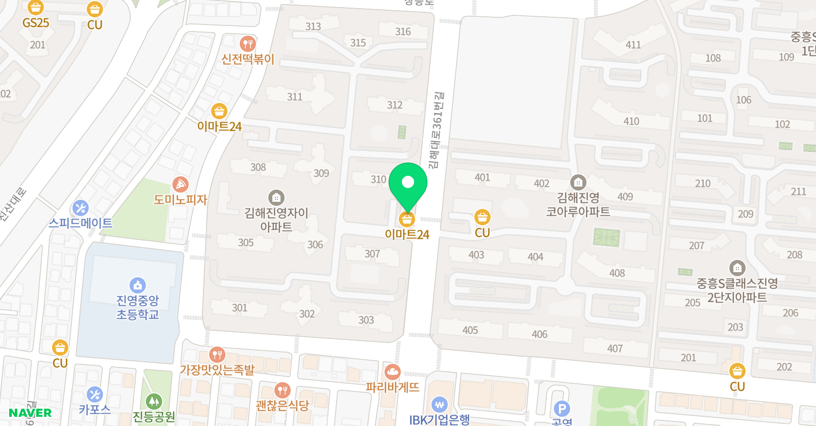 글답 독서논술 위치