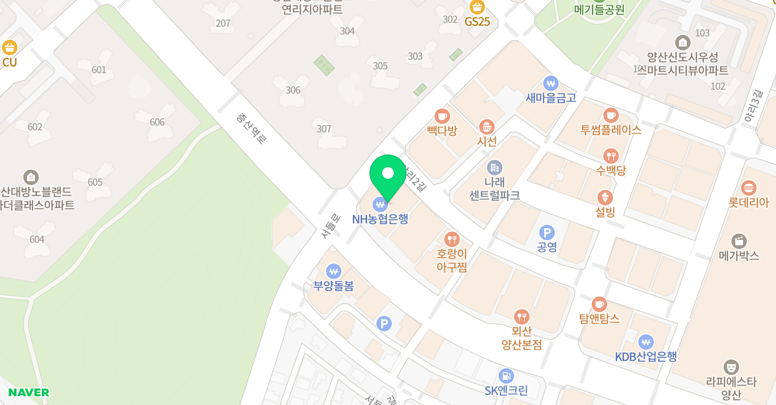 경찰합기도 합기도 양산본관 위치