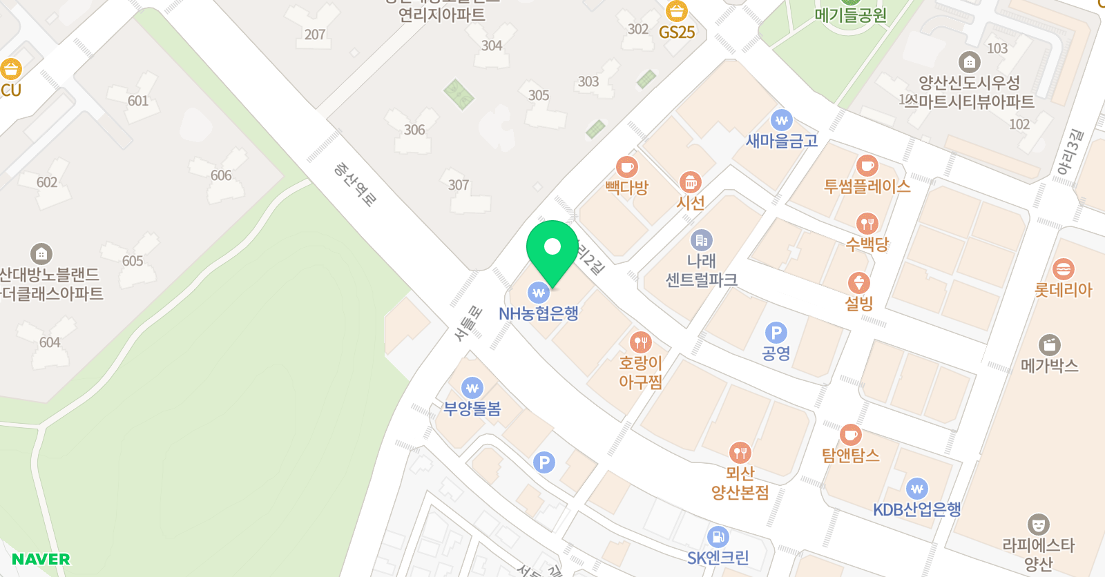 스팀융합교육센터 양산센터 위치