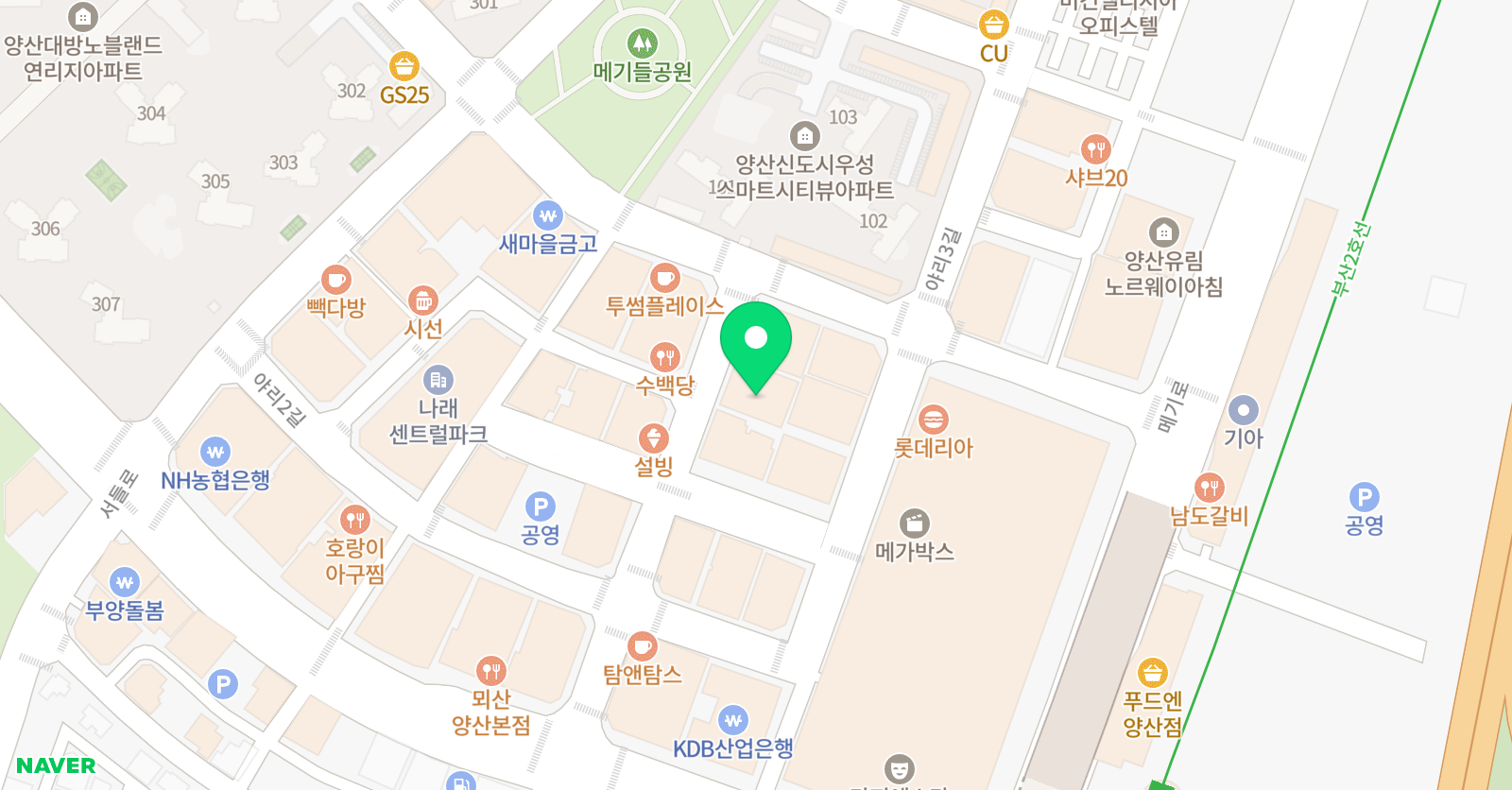 투쌤학원 위치