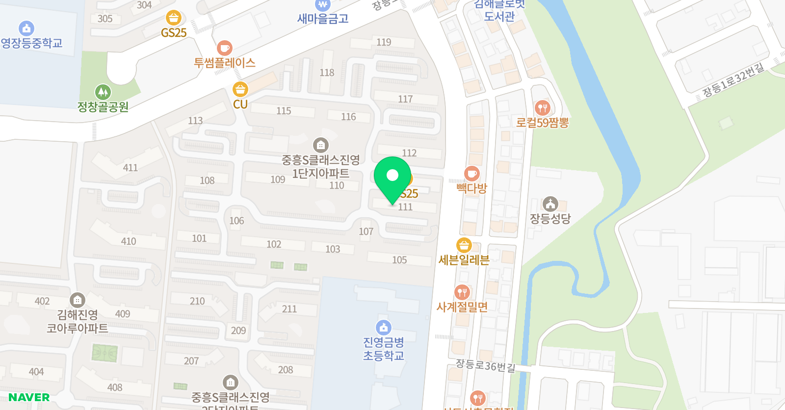맨디스 영어 위치