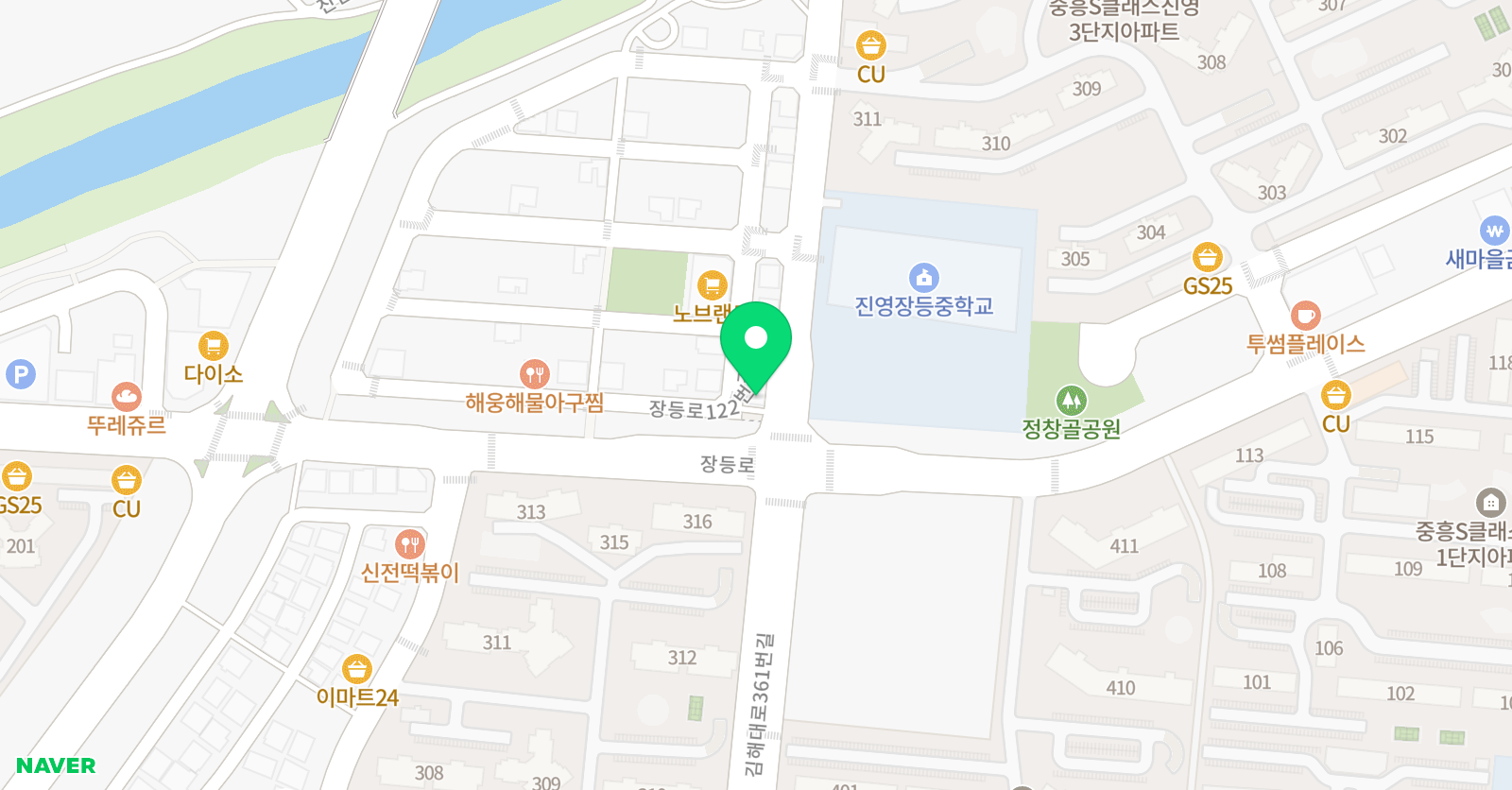 케이티쌤 영어 위치