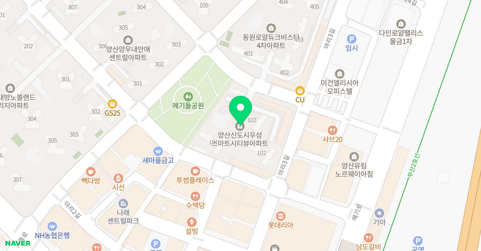 한우리독서토론논술 우성홈스쿨 위치