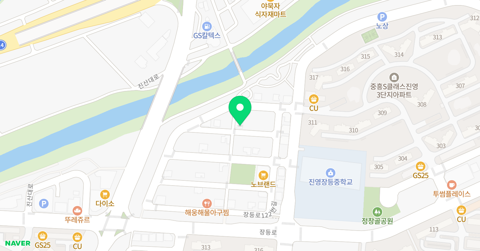 분석 수학 위치