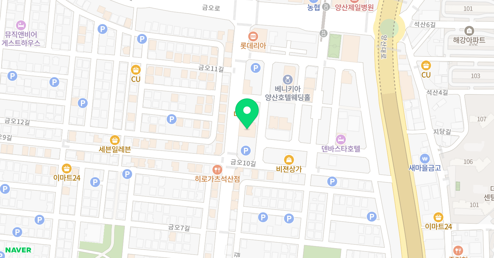 일취월장관리형스터디카페석산점 위치