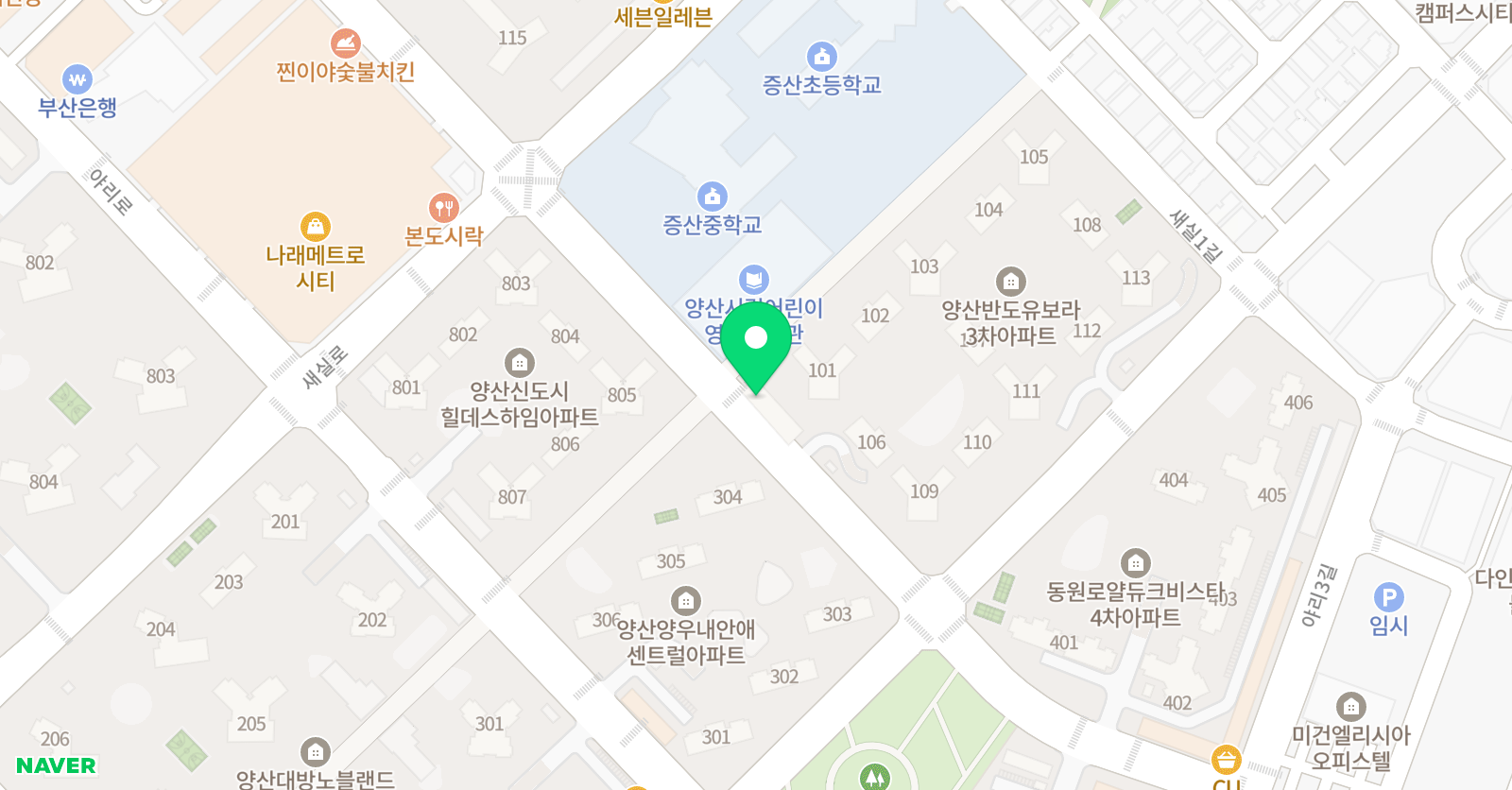 증산더봄 수학 위치