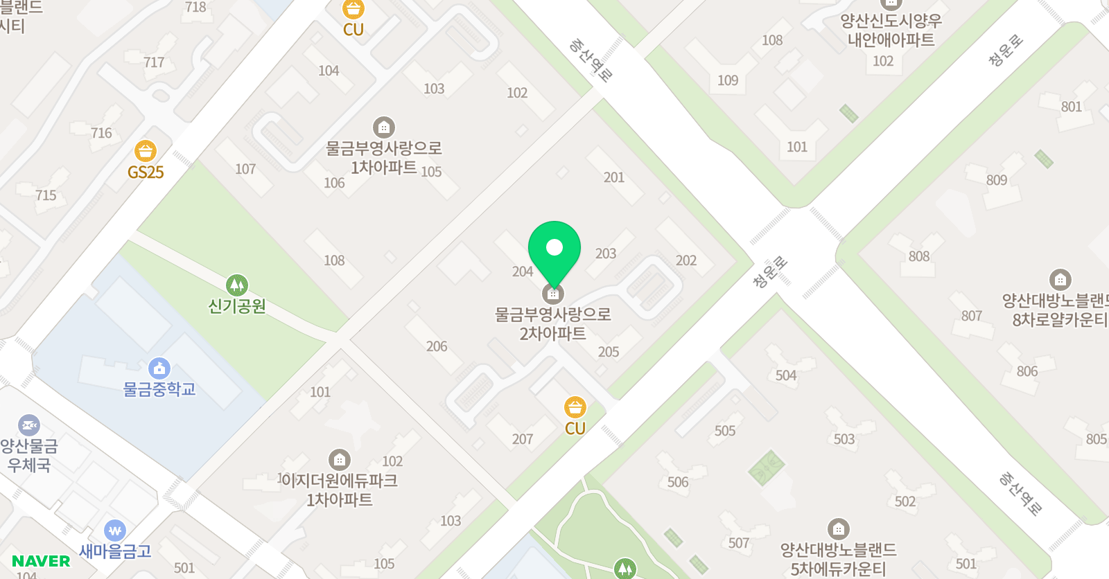 로드십창의융합영수학원 위치