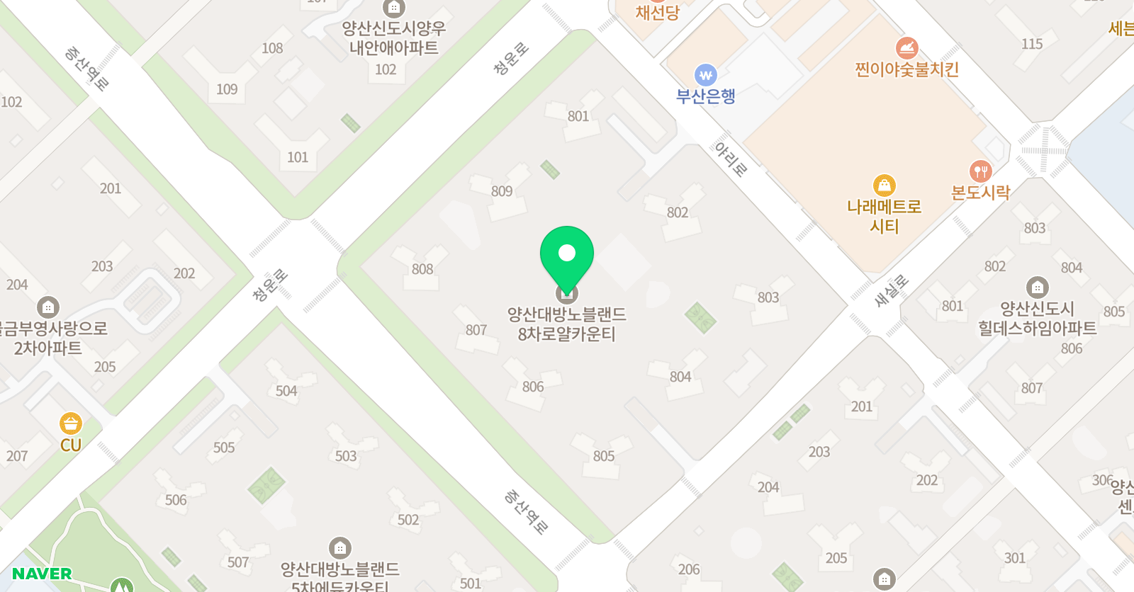 윤수학 그룹과외 위치