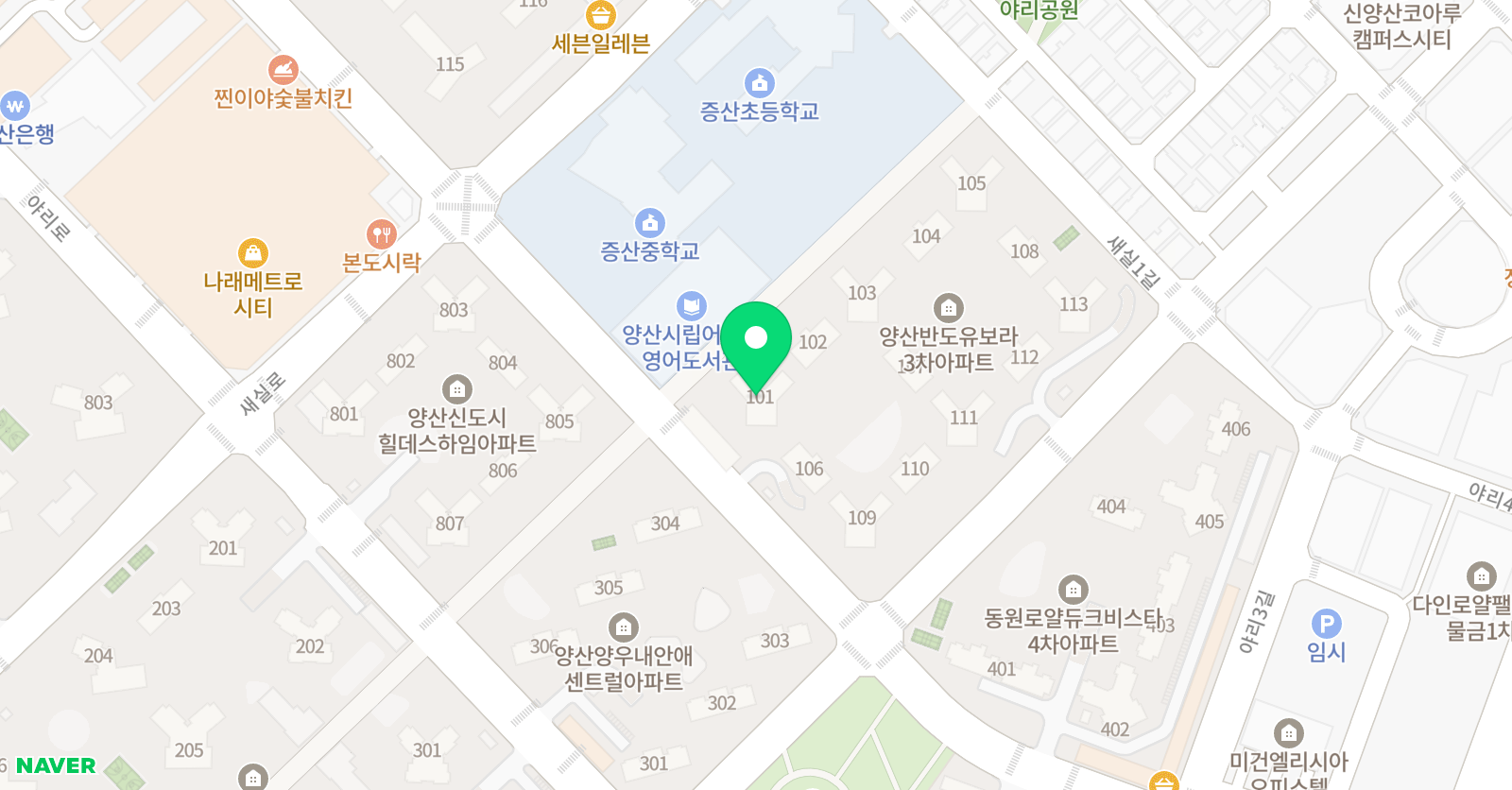 행복자람공부방 위치