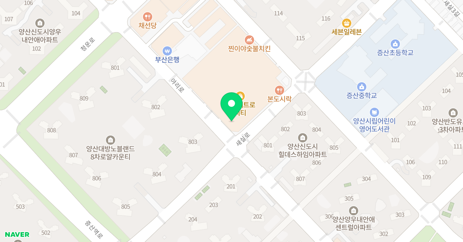 헬로 미술왕 증산 미술학원 위치