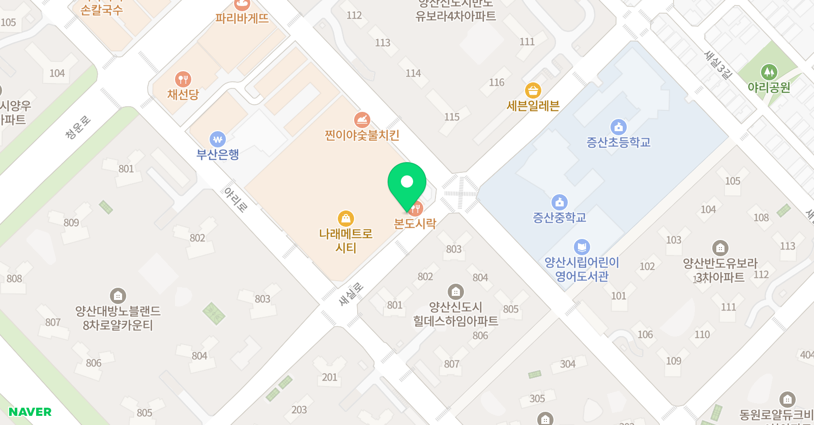 아트리오 미술학원 위치
