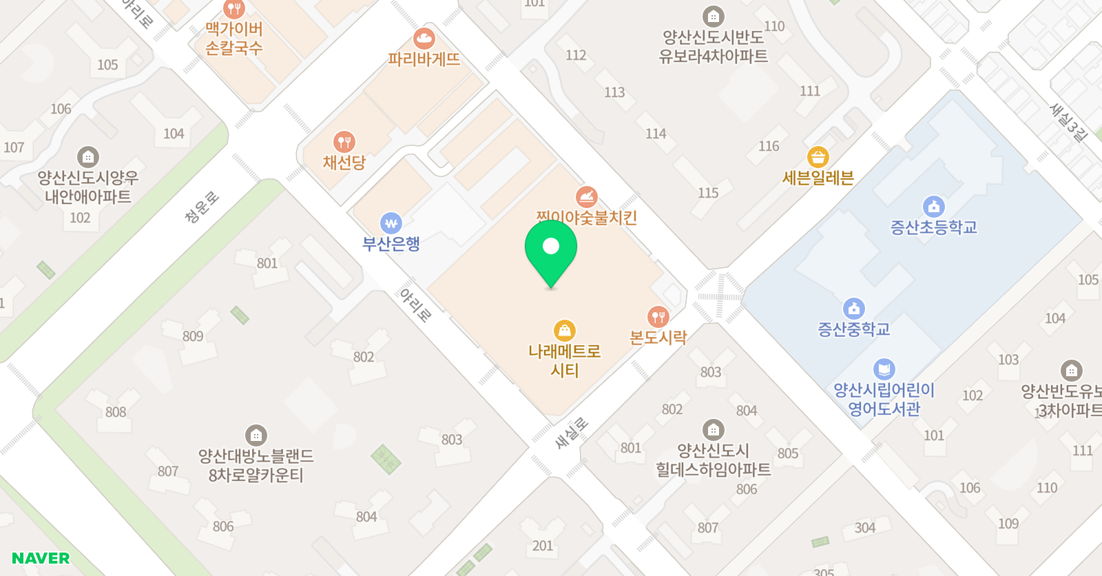 아티제 음악학원 위치