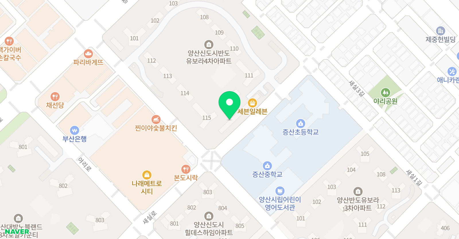 윤샘 국어 교습소 위치