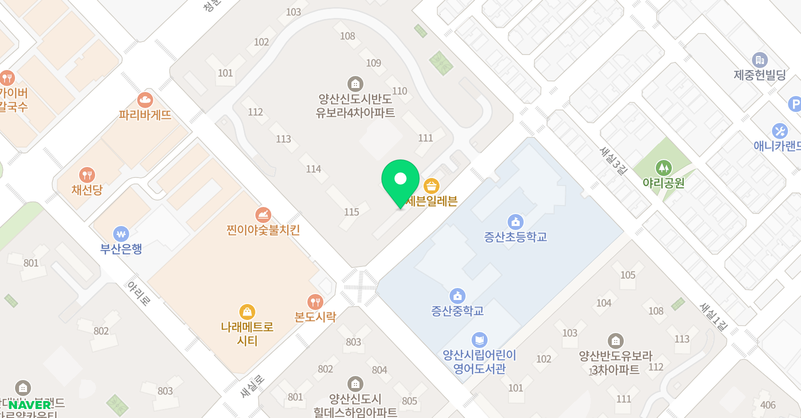 증산k 수학교습소 위치