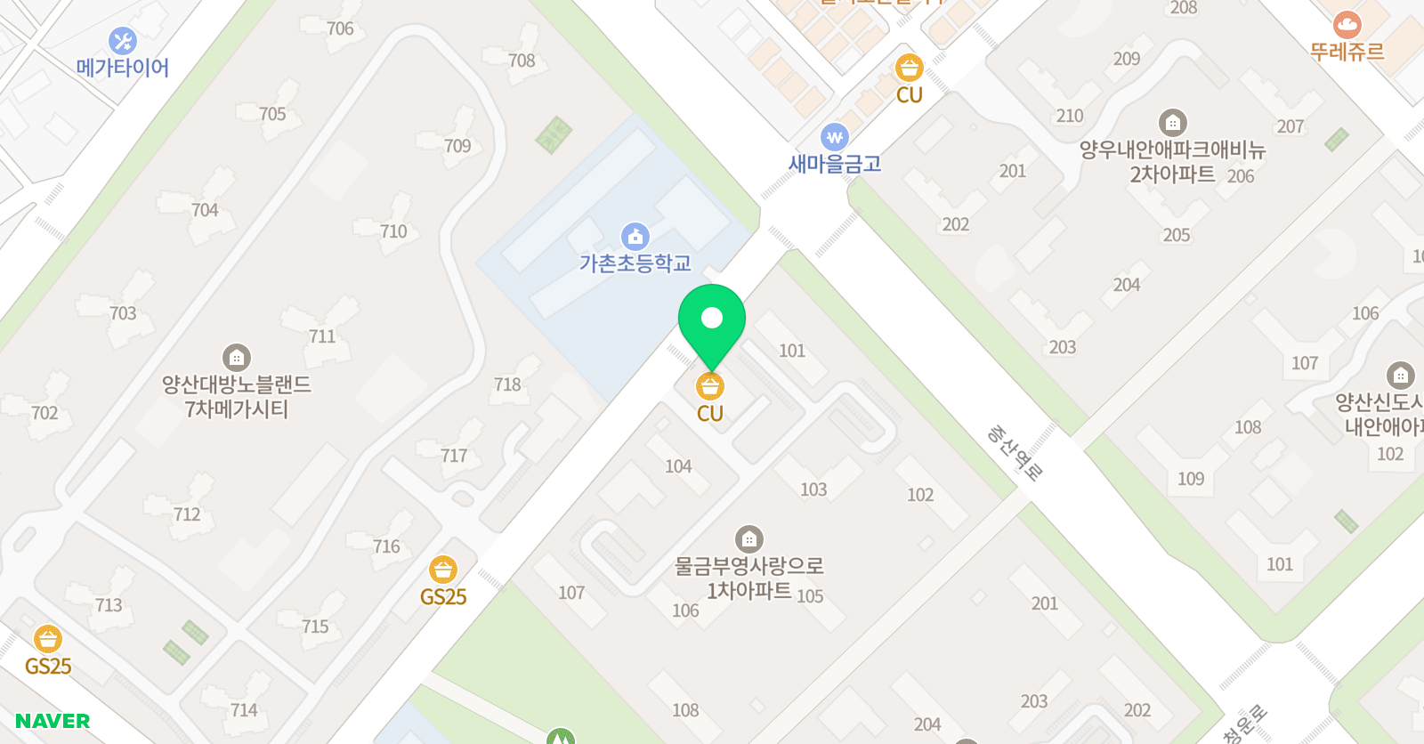 증산그랑 음악학원 위치