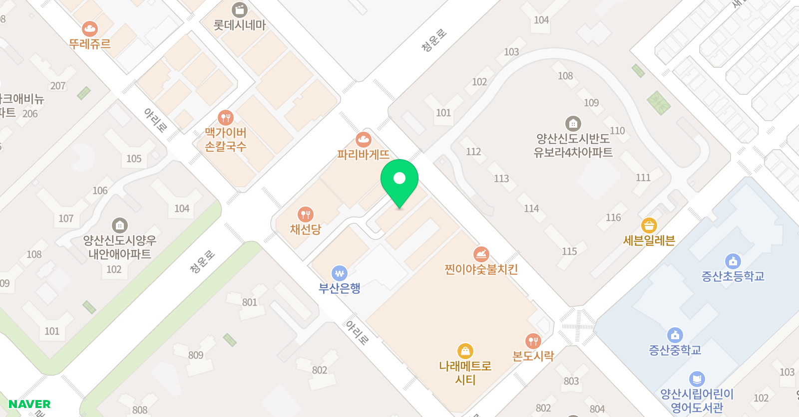 아미띠에 어린이미술관 증산 미술학원 위치
