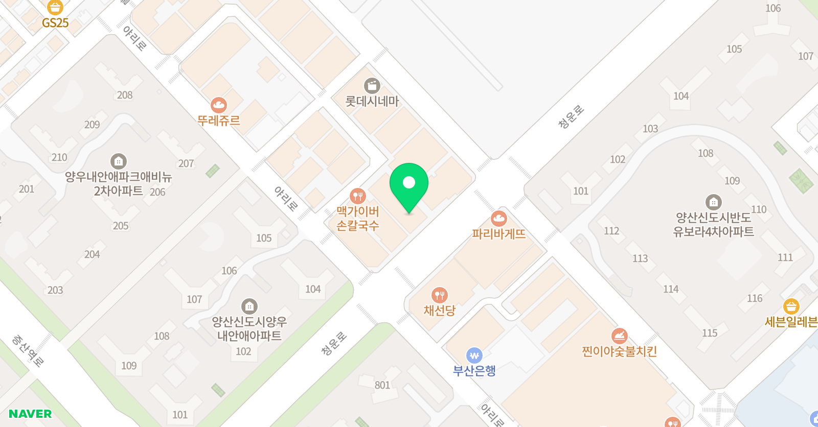 물감으로쓰는책 미술학원 위치