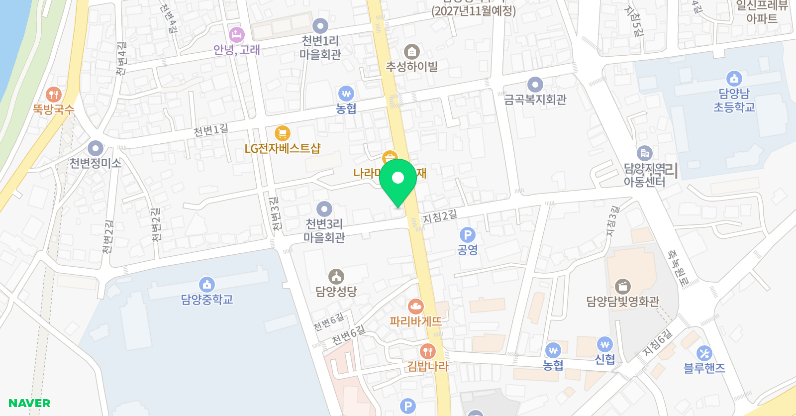 넛지 영수학원 위치