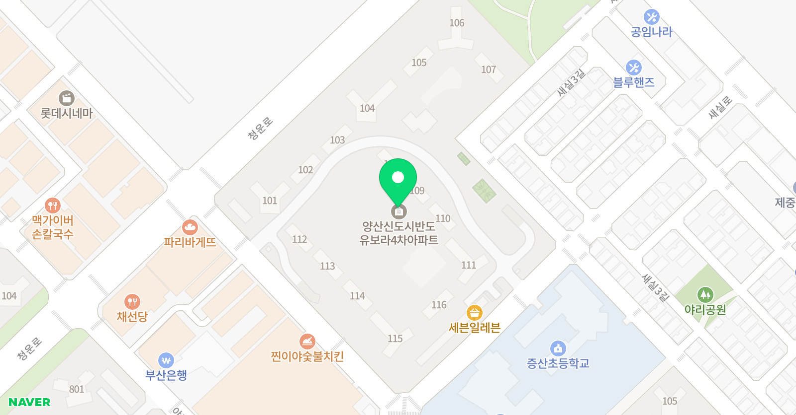 달달 피아노 학원 위치