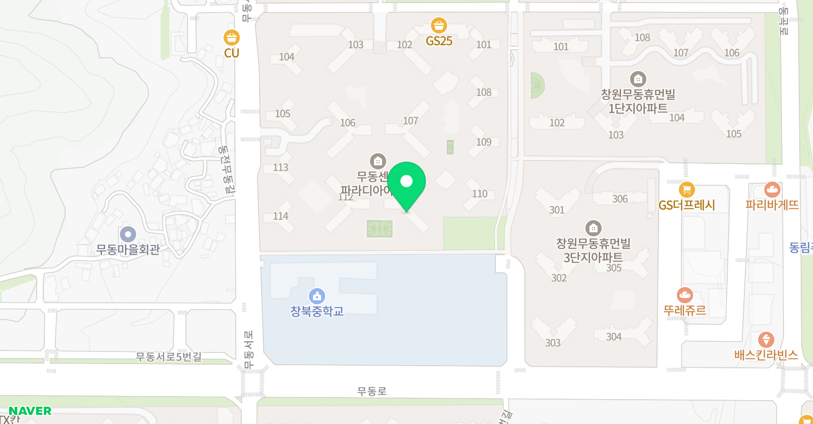 알쌤 수학, CPS 사고력 공부방 위치