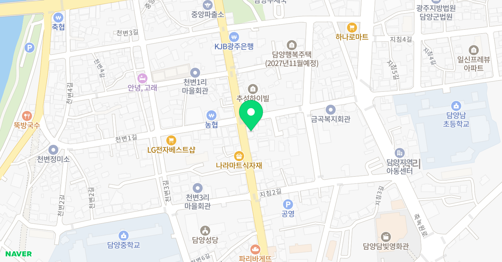 김필에듀원 학원 위치