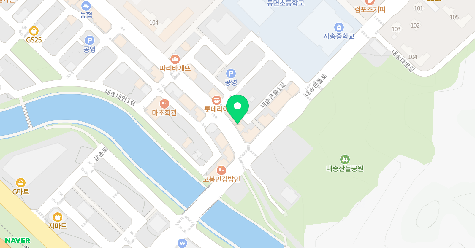 윤샘 수학교습소 위치