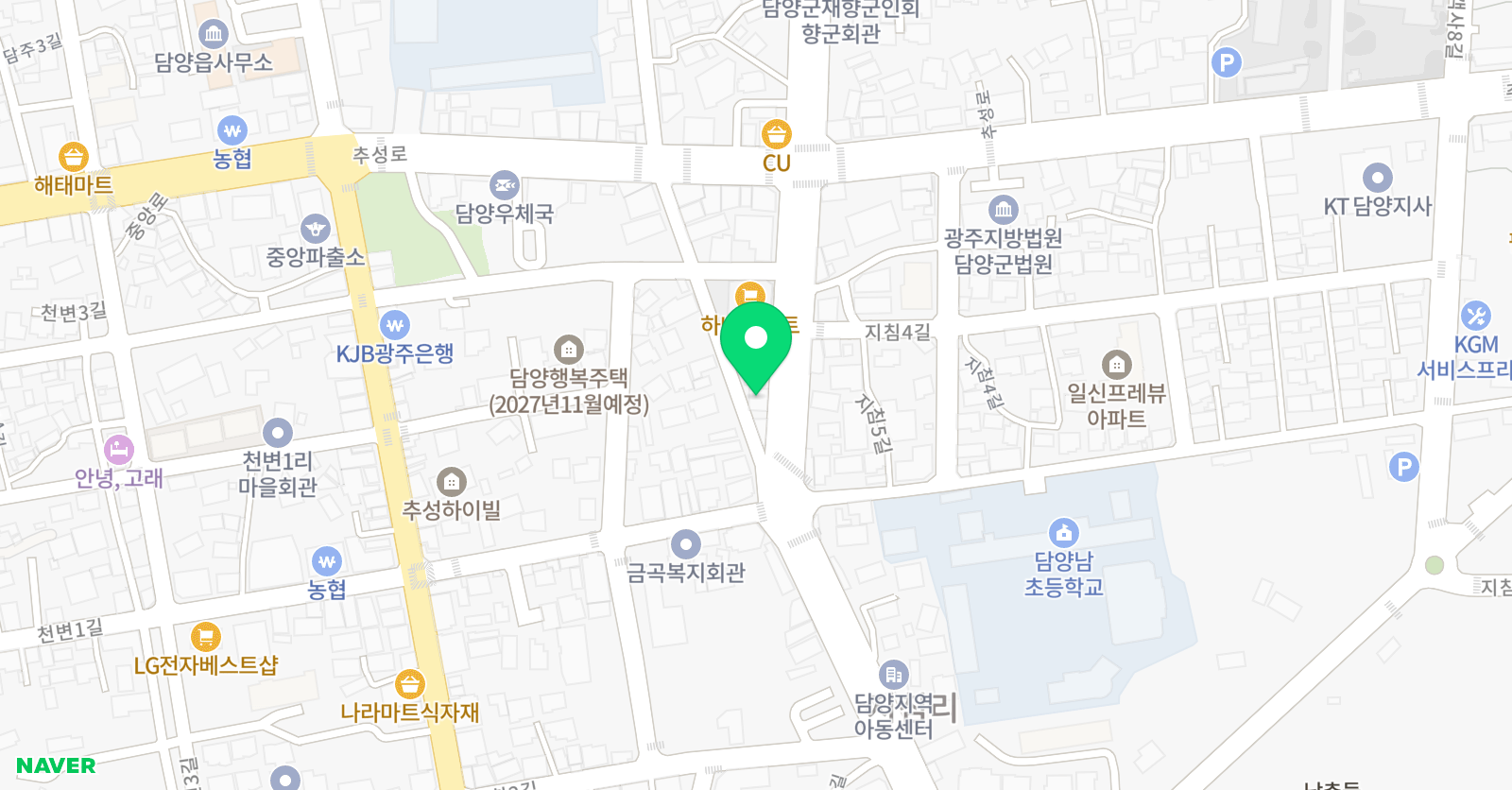 초이스 영수학원 위치