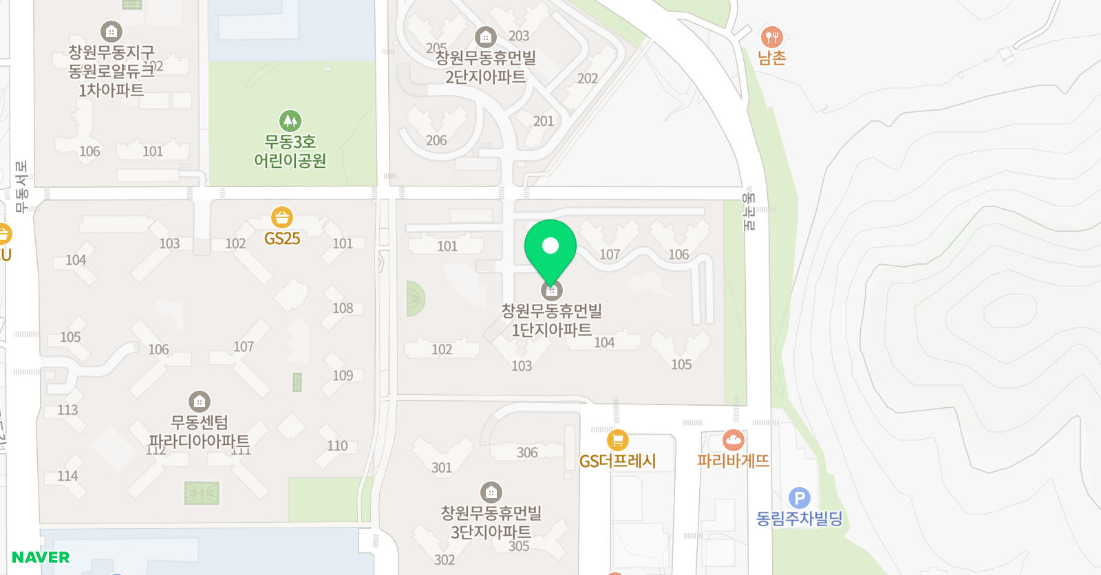 윤선생 IGSE아카데미 창원무동 위치