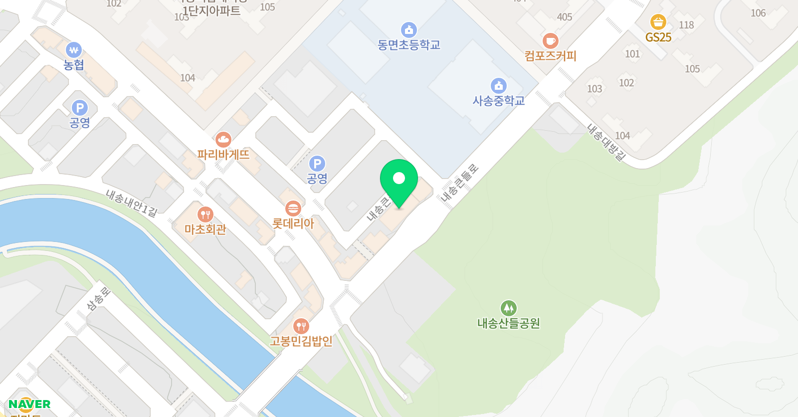 책통클럽아소비 양산사송센터 위치