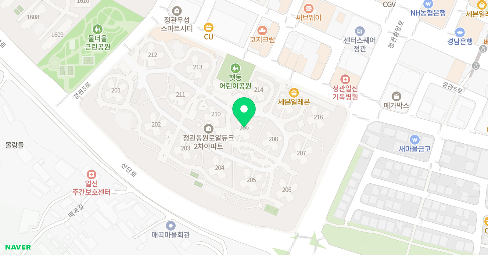 책통클럽 정관해모로점 위치