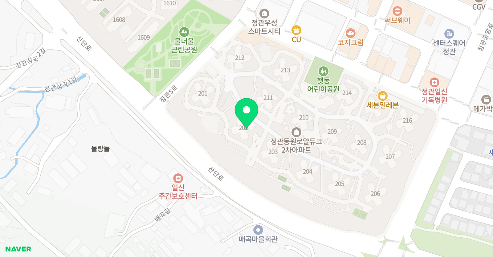 아소비 부산정관7점 위치