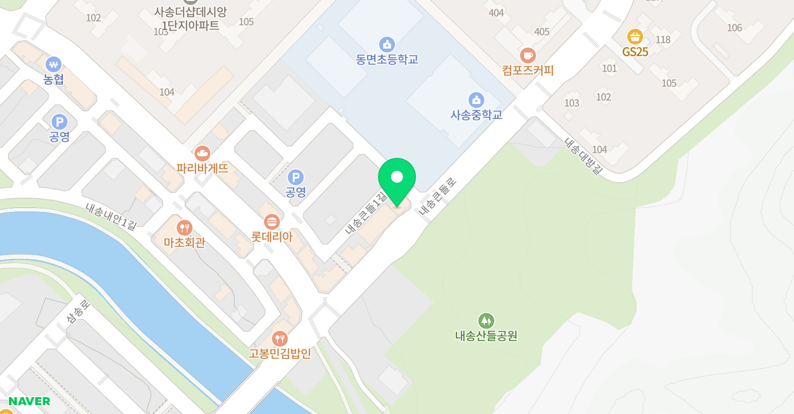 런투유 줄넘기 학원 위치