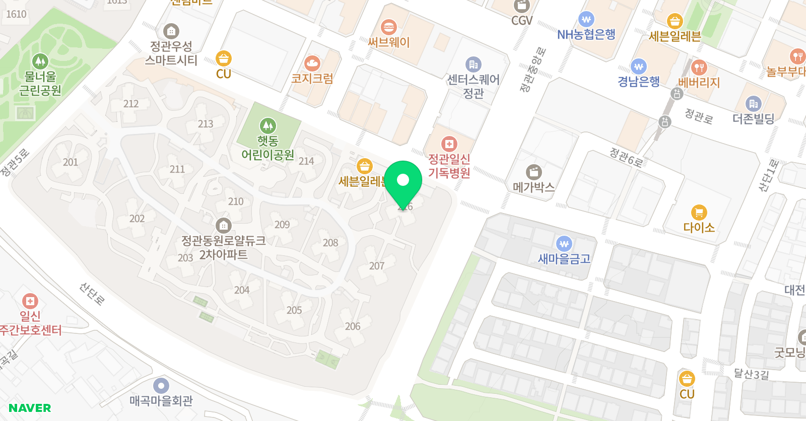 민그림아트미술교습소 위치