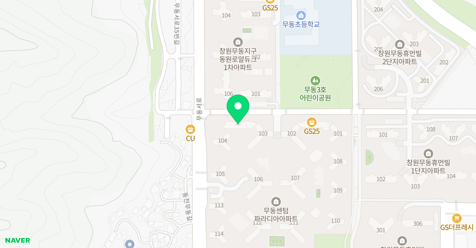 라임뮤직스쿨 음악학원 위치