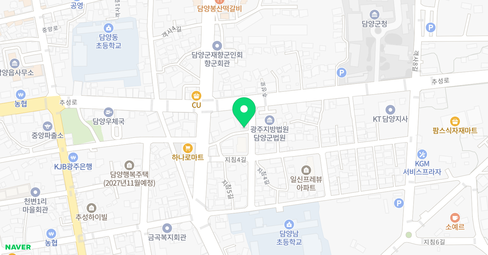 천재가우스 수학교습소 위치