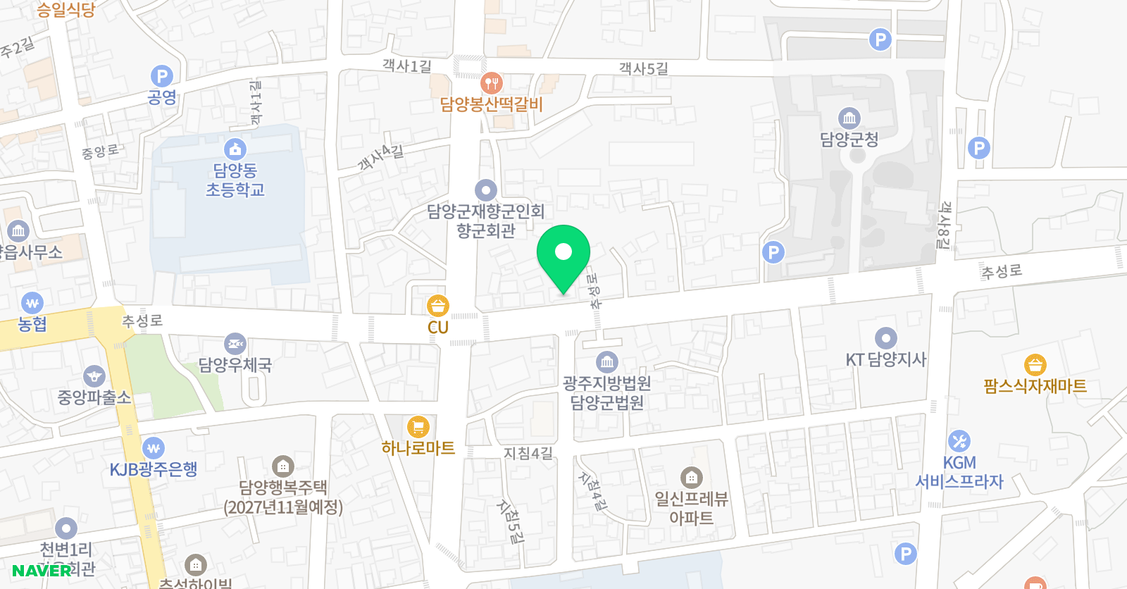 정무 체육관 위치