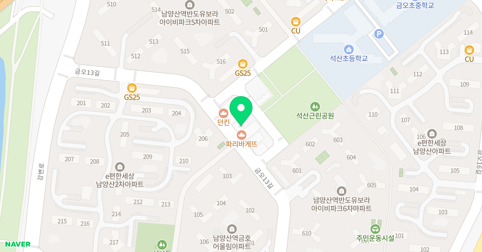 SSEM영수학원 위치