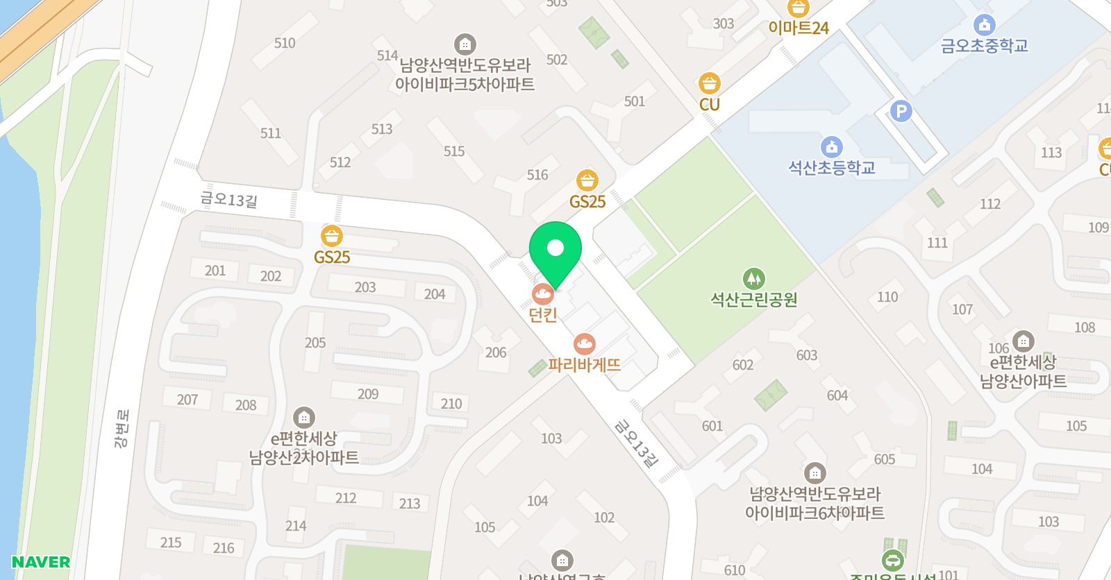 야꼼영수학원 위치