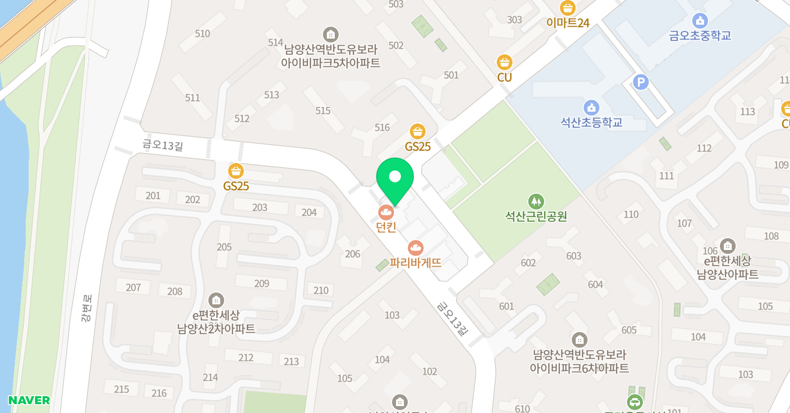 칸 어학원 위치