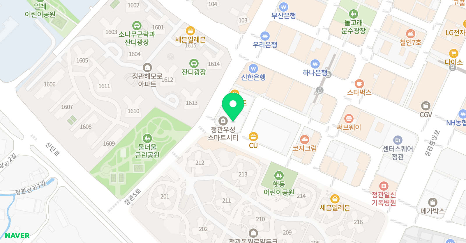 영웅 태권도 위치