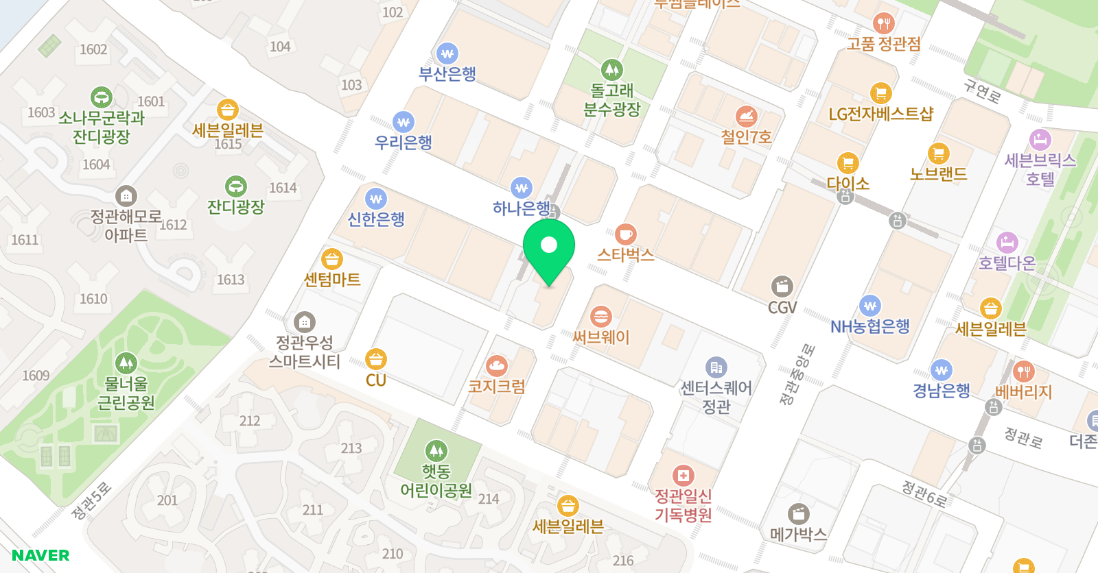 문어랑 독서학원 위치