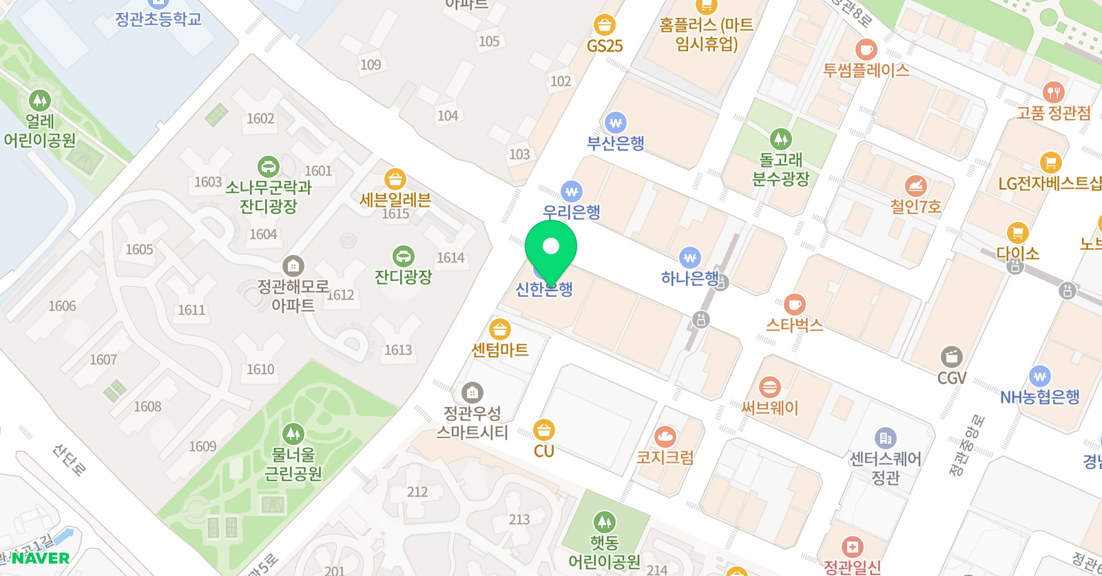 효원 학원 위치