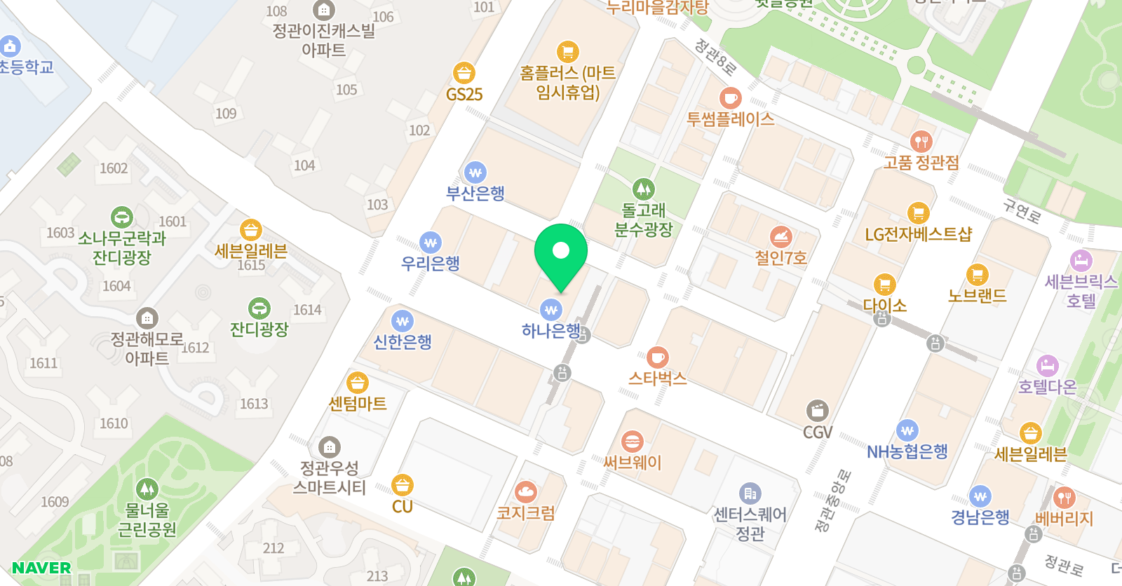 미술재미 기장교육학원 위치