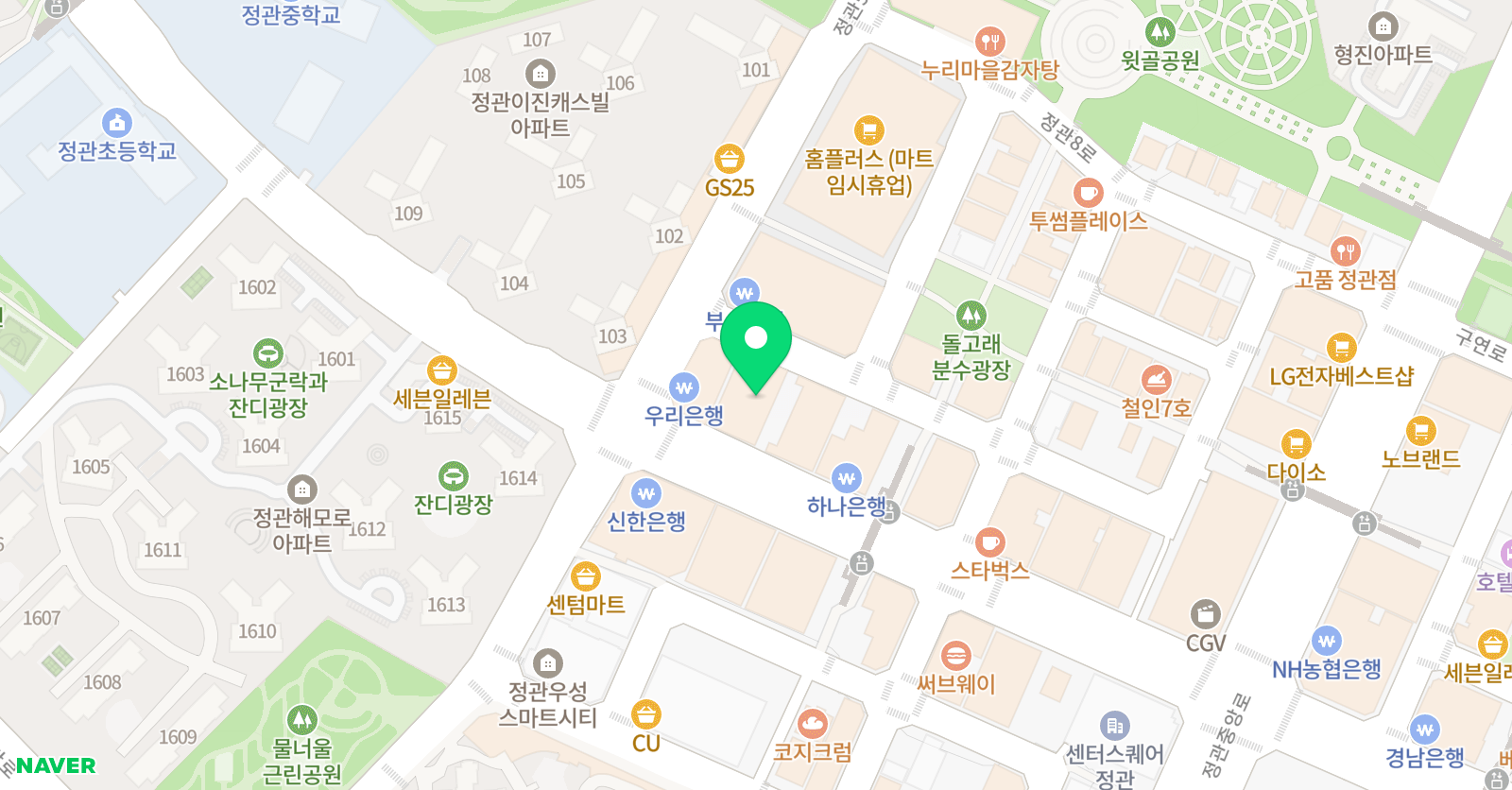 마루 미술학원 위치