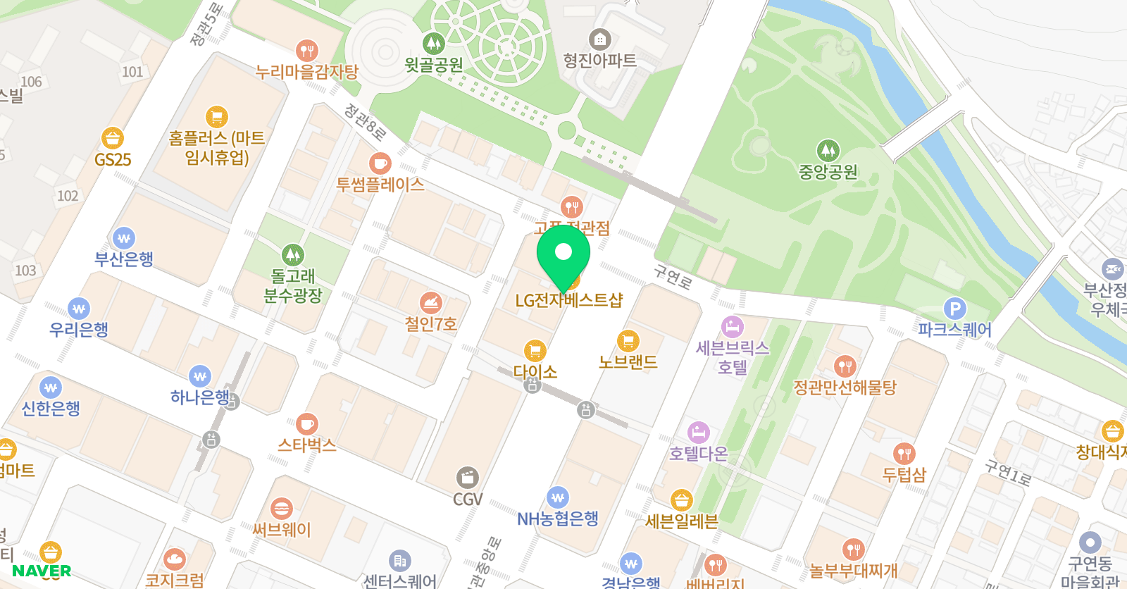 지혜숲 수학교습소 위치